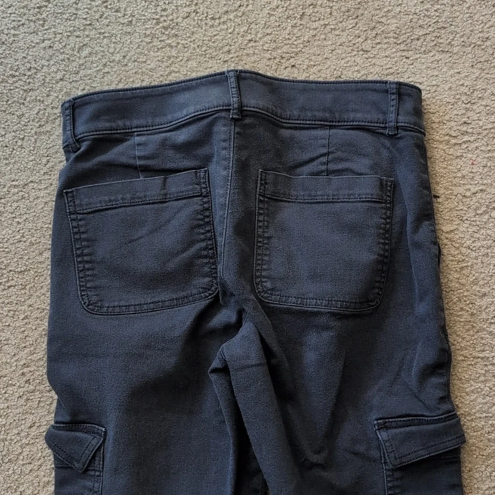 Loft Outlet Straight Crop Black Jeans Size 6 - Picture 7 of 8